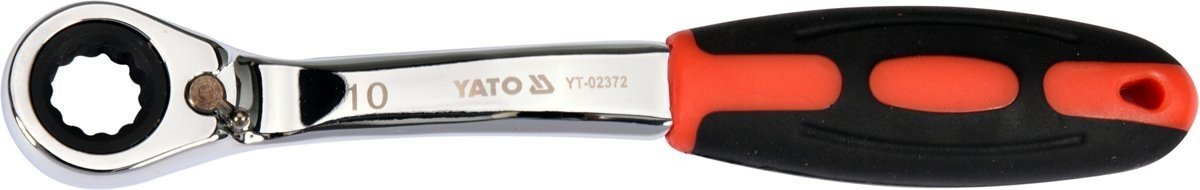 Yato KLUCZ OCZKOWY ODGIĘTY Z GRZECHOTKĄ 10MM YT-02372