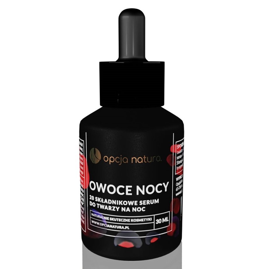 Opcja.natura Opcja.natura Owoce Nocy Serum do Twarzy na Noc 30 ml 9E70-1592B