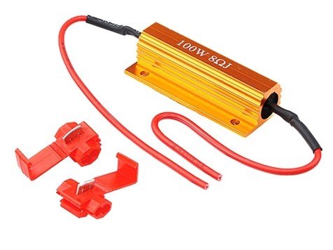 Rezystor CANBUS LED 100W 8 Om