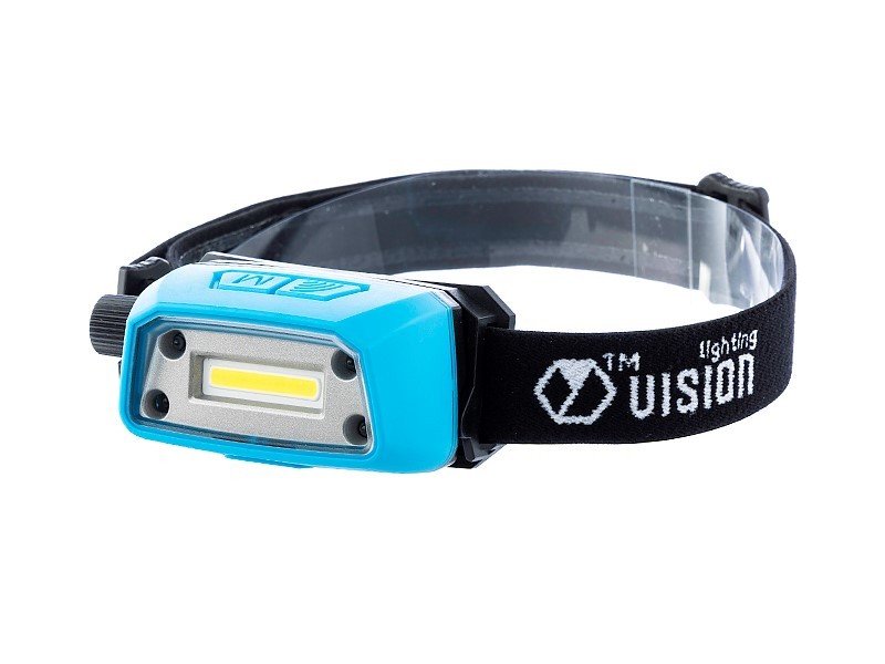 Lampa czołowa 5W COB LED, akumulatorowa, 350 lm, IK07, IP67 z włącznikiem na czujnik ruchu