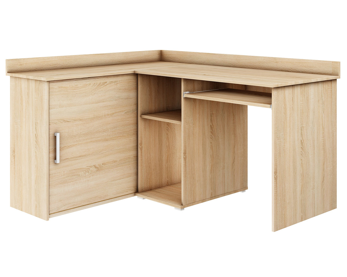 Biurko narożne wolnostojące MICHAŁ dąb sonoma