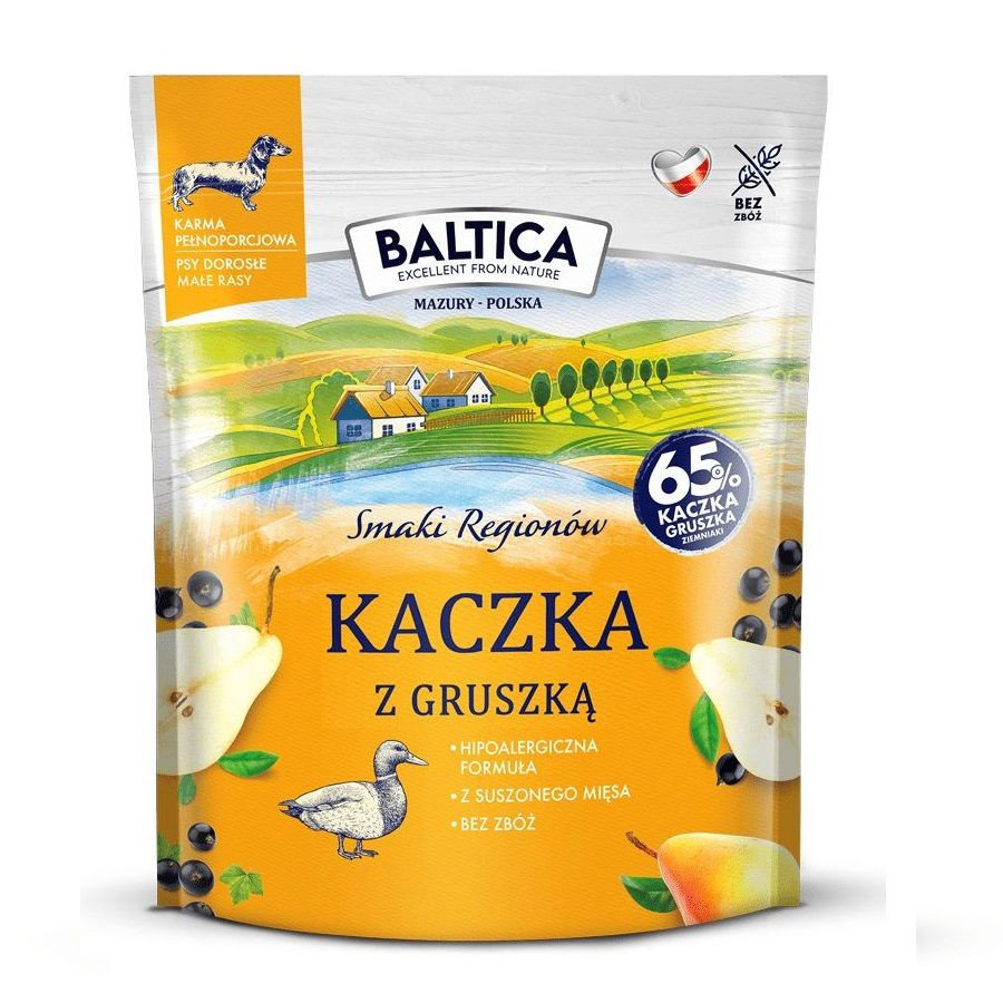 BALTICA Kaczka z Gruszką Small 1kg pear and duck