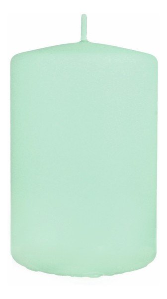 ARTMAN Świeca ozdobna Classic - walec mały (średnica 7cm) miętowy 1szt