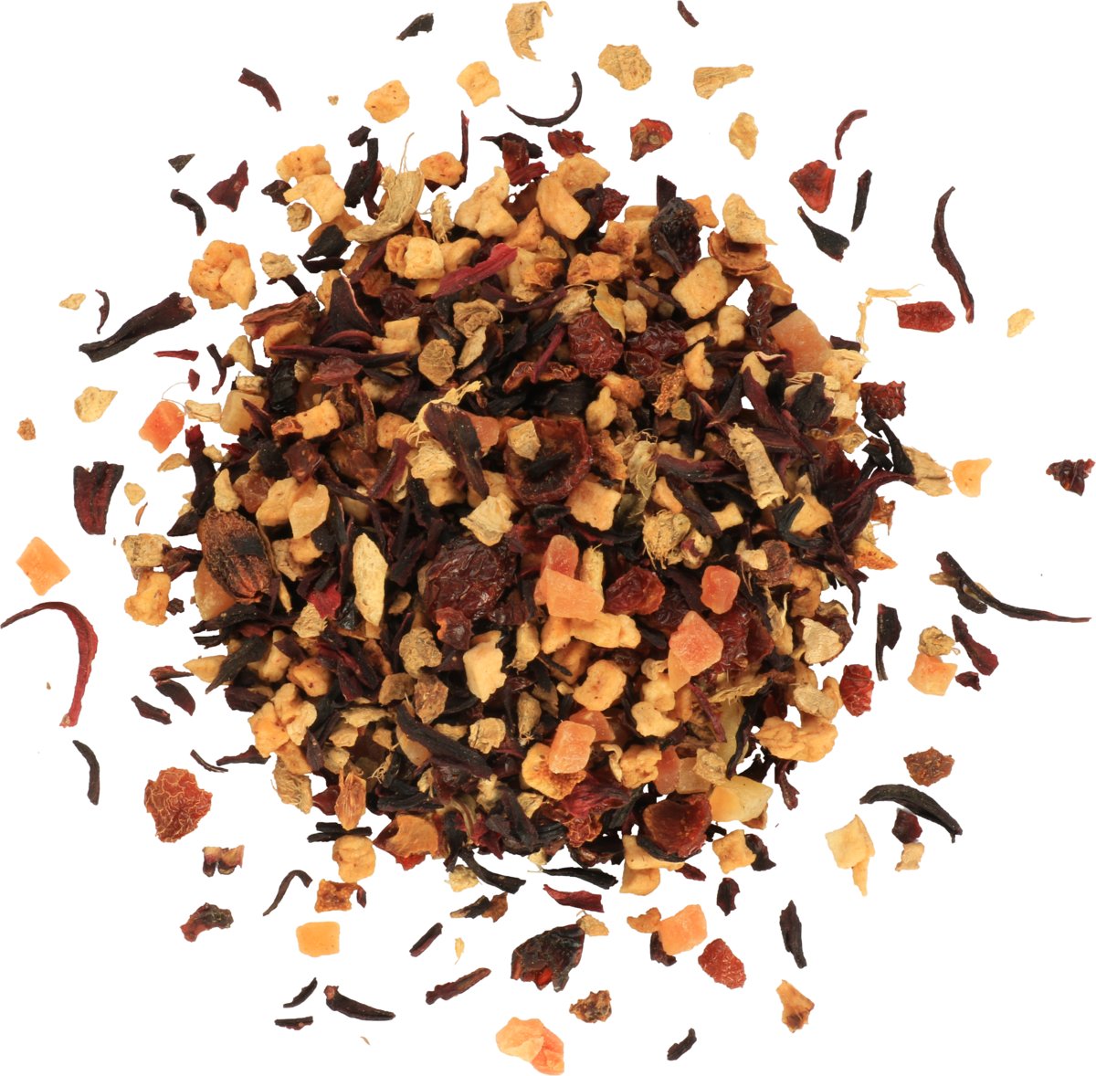 BASILUR BASILUR Herbata owocowa Fruit Infusions Red Hot Ginger Tea stożek 100 g WIKR-990065