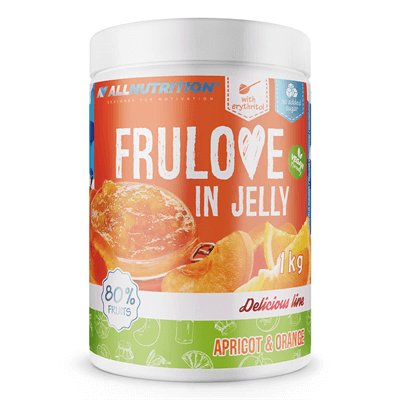 Allnutrition, frużelina Frulove morela i pomarańcza, 1 kg
