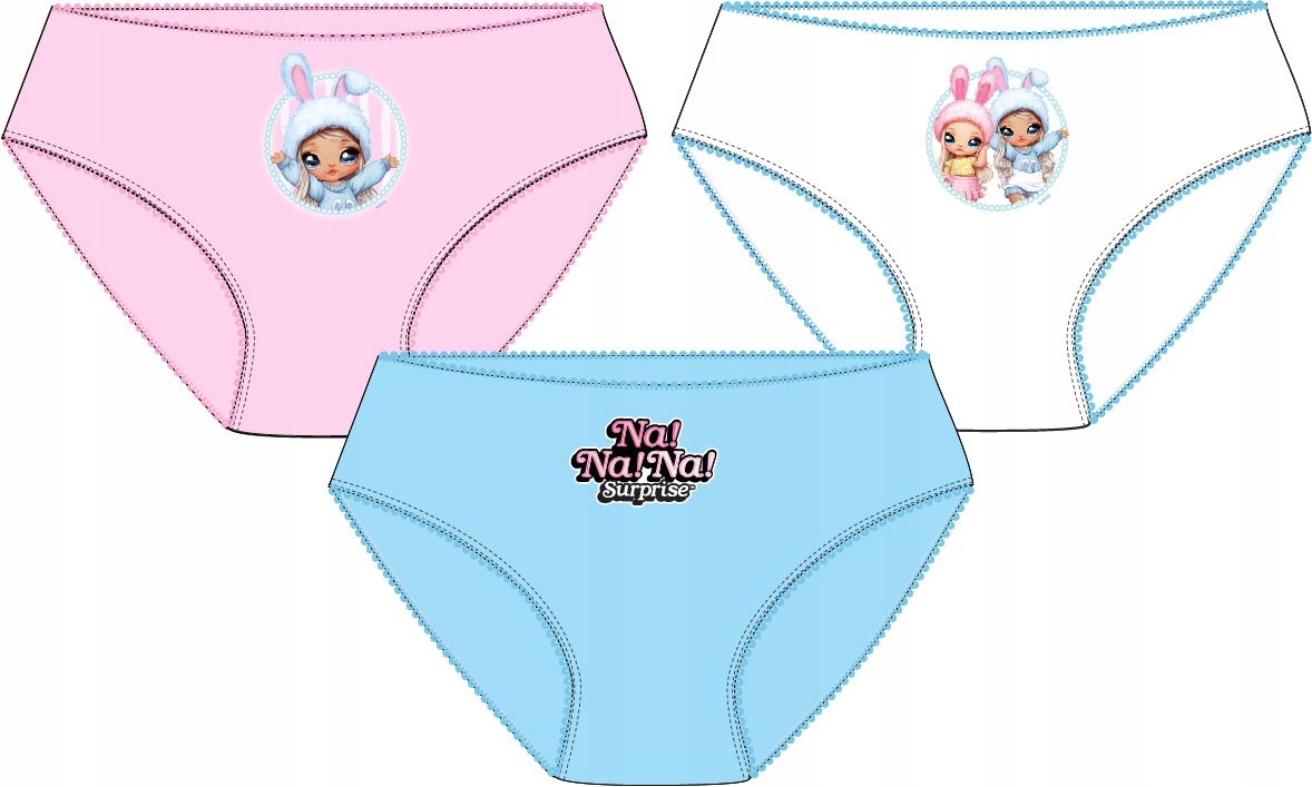MAJTKI DZIEWCZĘCE NANANA SURPRISE 3-PACK 110/116