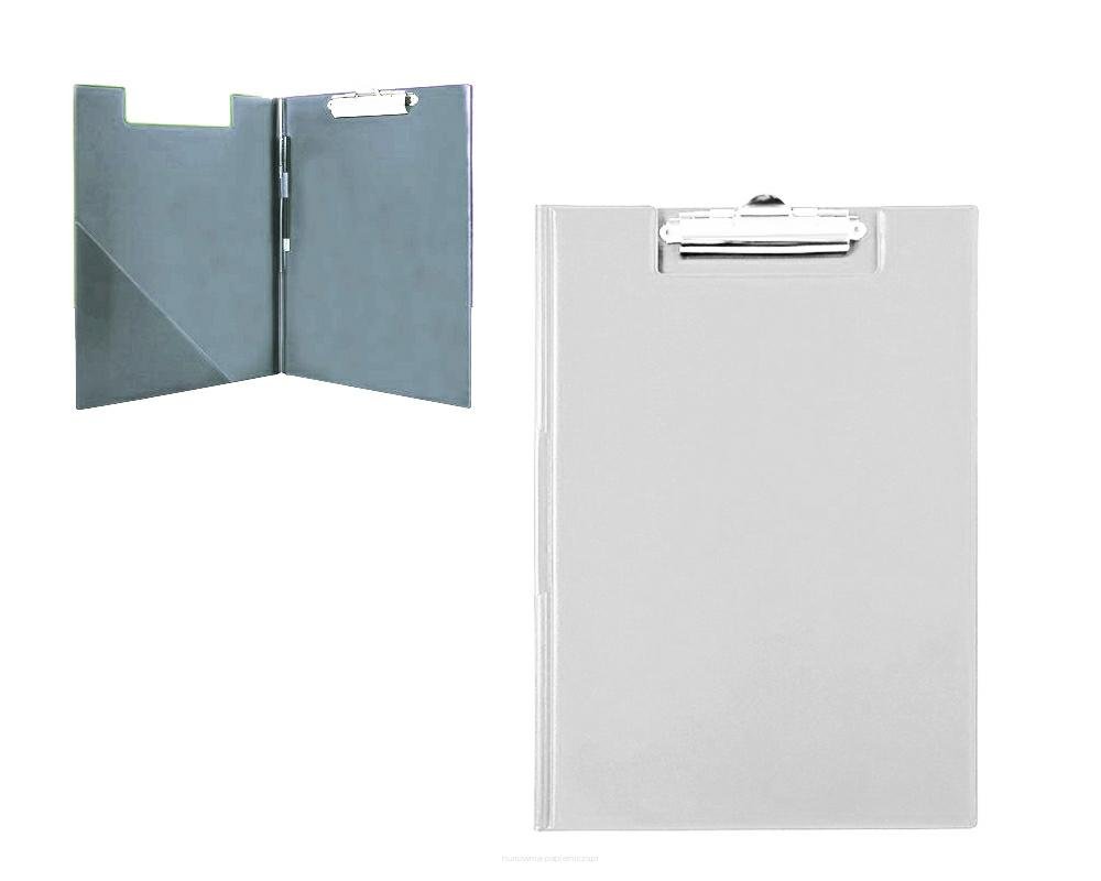 Tres Teczka Clipboard biała A4