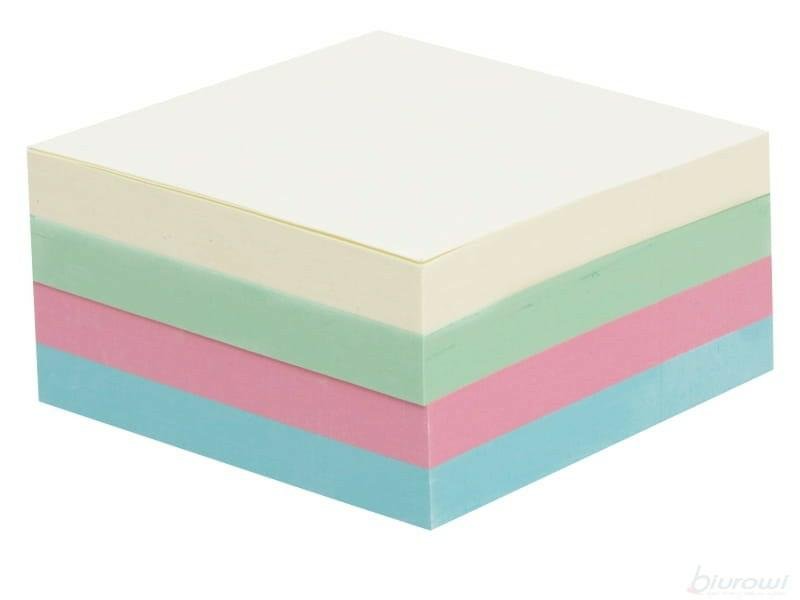 Kostka samoprzylepna 50x50mm 240kpastelowa TRES