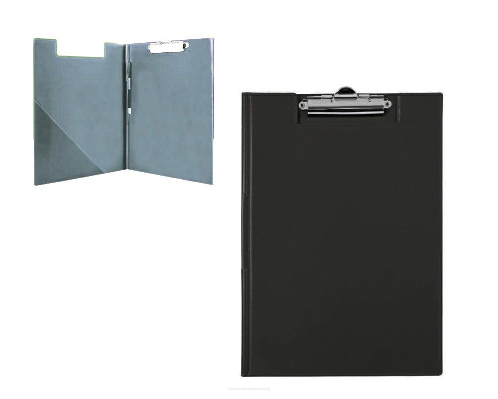 Teczka Clipboard czarna A4 Tres