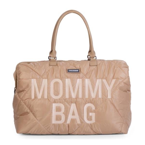 Childhome Torba Mommy bag Pikowana Beżowa