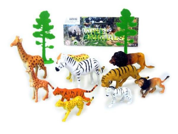 Hipo Zwierzęta dzikie 12 sztuk