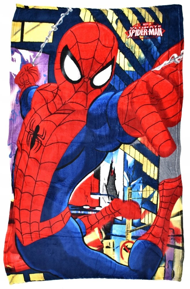 kocyk koc miś coral SPIDERMAN 100x140 cm