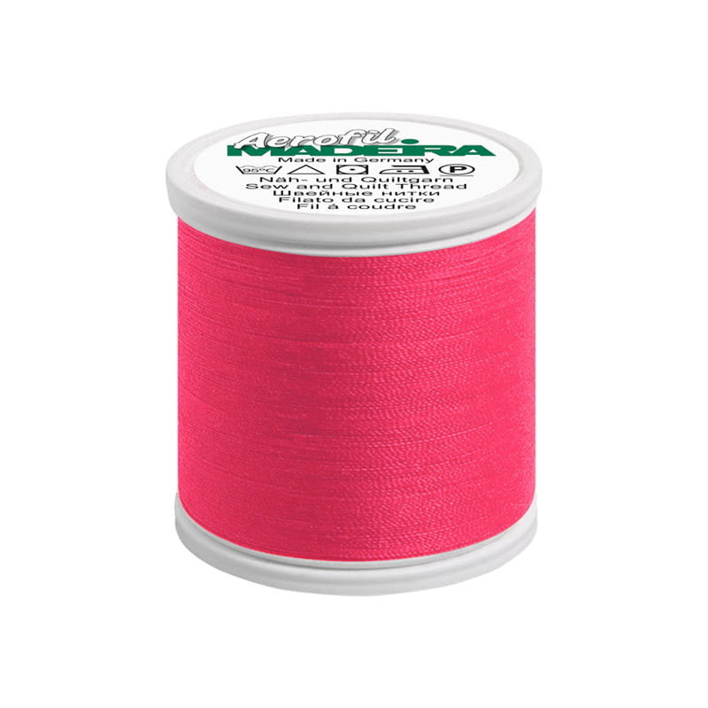 Nici Madeira Aerofil 120 100mb 9907 jaskrawy różowy