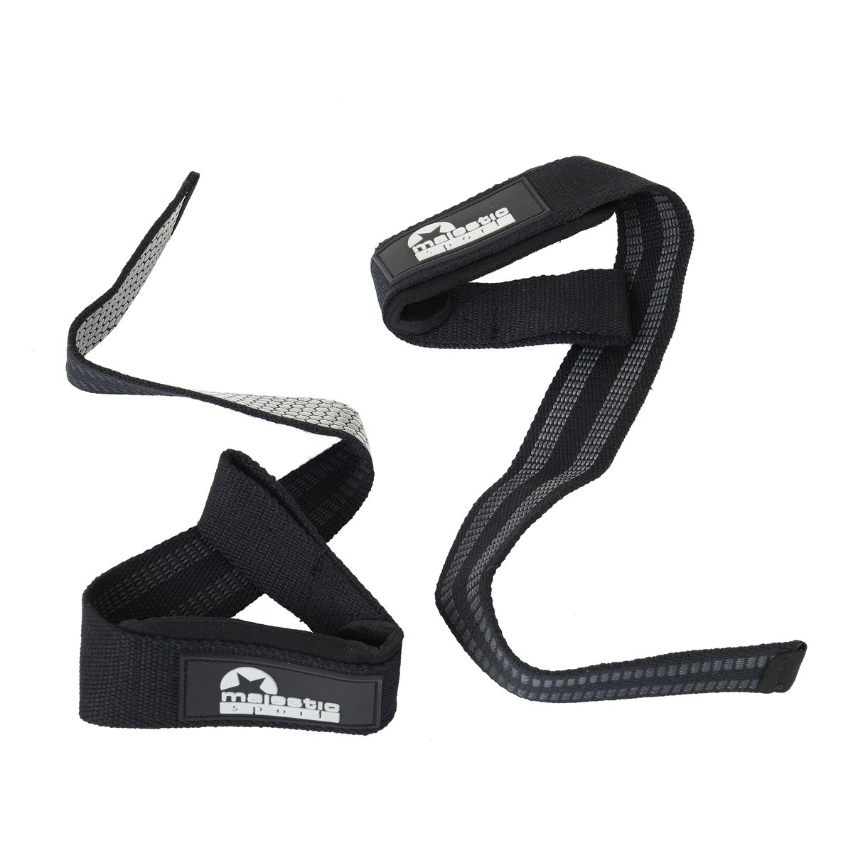 Paski treningowe Majestic Sport czarno szare