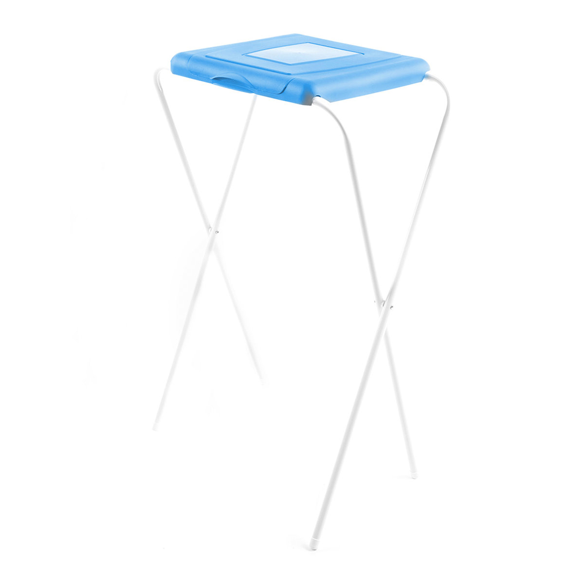 Stojak na worki na śmieci 1-komorowy Flipo niebieski