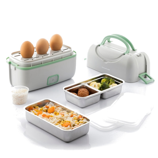 Elektryczny pojemnik Lunch Box 3w1 + przepisy