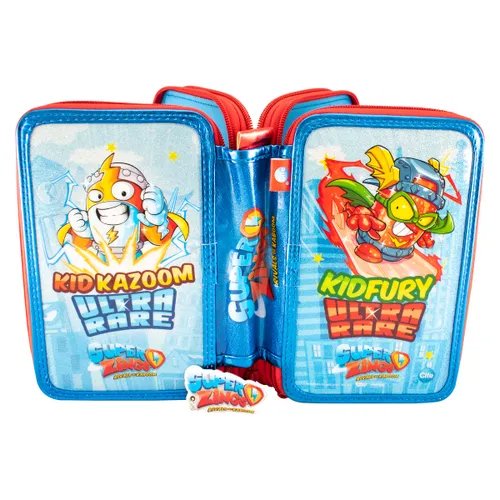 Piórnik szkolny SUPER ZINGS S5 z wyposażeniem