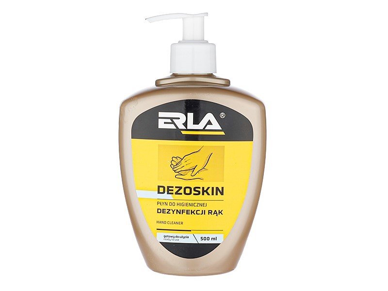 DEZOSKIN Płyn do higienicznej dezynfekcj dezynfekcji rąk, dozownik 500 ml