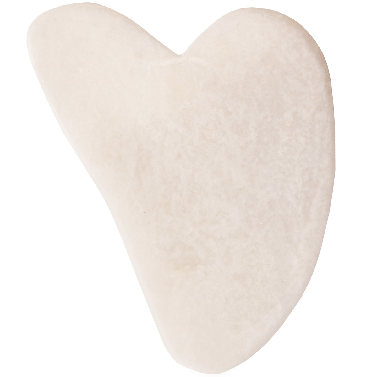 Kamień Gua sha biały do masażu twarzy poprawia ukrwienie redukuje zmarszczki, codzienna rozluźnia, pielęgnacja