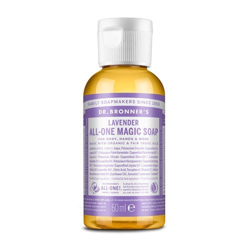 Dr. Bronner's Dr Bronners Dr Bronners Lavender uniwersalne mydło w płynie 60 ml