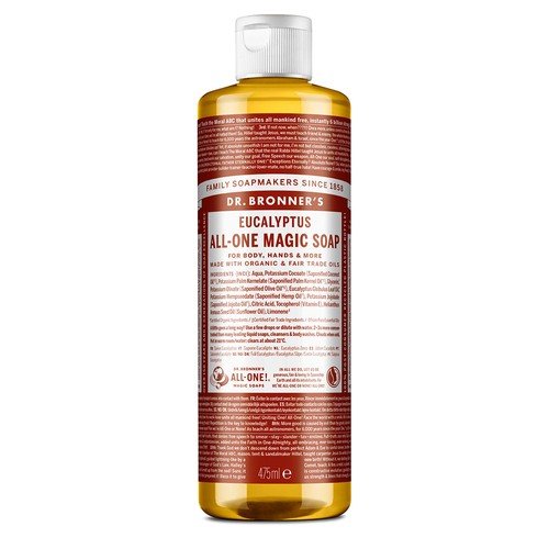 DR. BRONNER'S Mydło w Płynie 18w1 Eukaliptusowe, Dr. Bronners, 475 ml