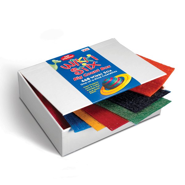 Wikki Stix Woskowe Sznureczki Big Count Box 468 szt 812