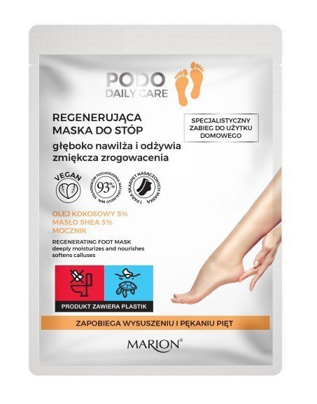 MARION Regenerująca maska do stóp 2 x 15 ml