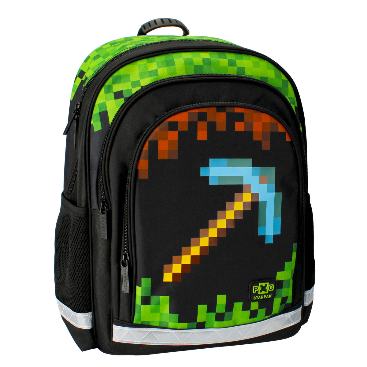 Starpak Plecak szkolny Pixel Game Pickaxe