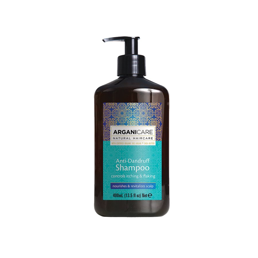 Arganicare Shea Butter Szampon przeciwłupieżowy do suchych i zniszczonych włosów 400 ml 4003