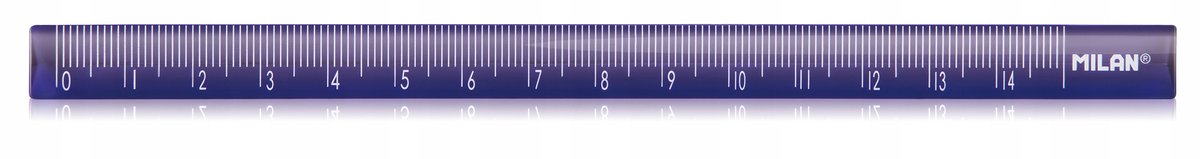 LINIJKA MILAN ACID PLASTIKOWA TRÓJKĄTNA 15 cm