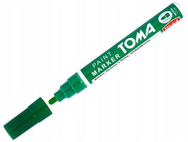 TOMA Marker olejowy TO-440 2.5mm zielony PI60REY