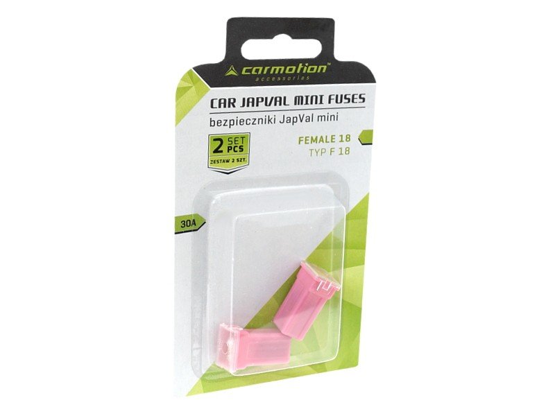 Bezpieczniki JAPVAL typ mini F MINI FEMALE 30A 2 szt Z0-1556