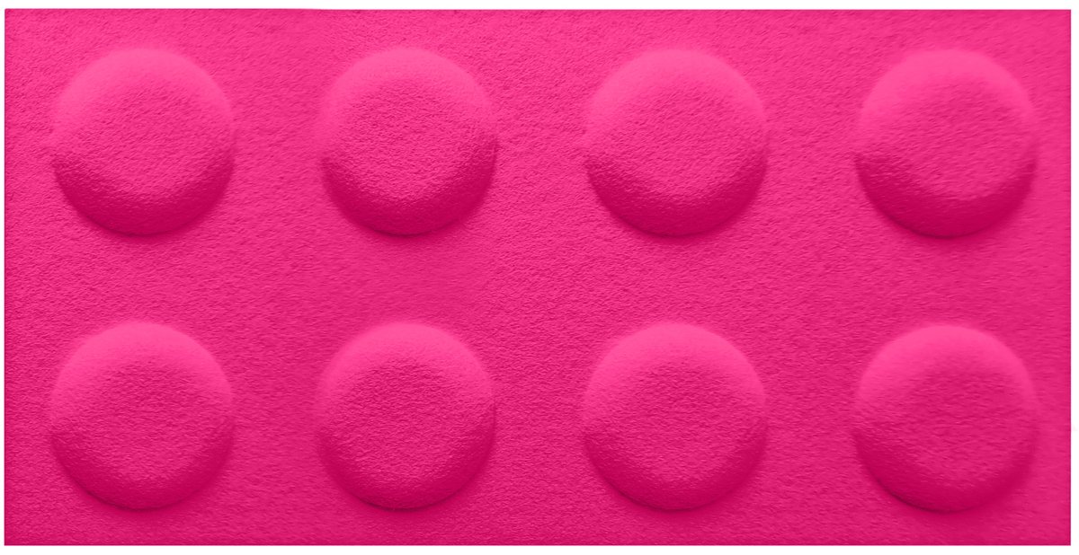 Panel ścienny korkowy dekoracyjny Prosta Linia 30x30 cm Folte