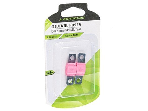 Bezpieczniki MIDIVAL, 125A, 2 szt.