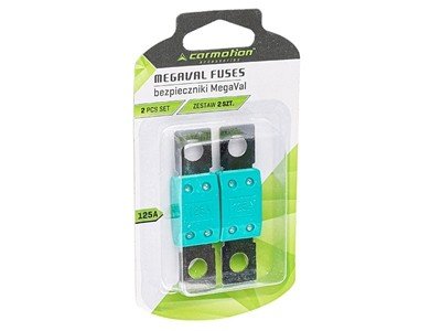 Bezpieczniki MEGAVAL, 125A, 2 szt.