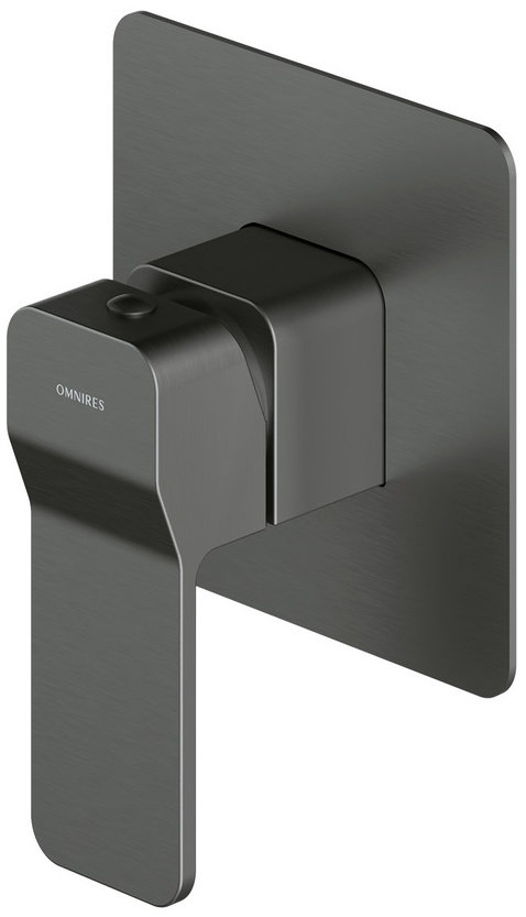 Omnires Slide bateria prysznicowa podtynkowa grafit SL7745GR 5902539833874