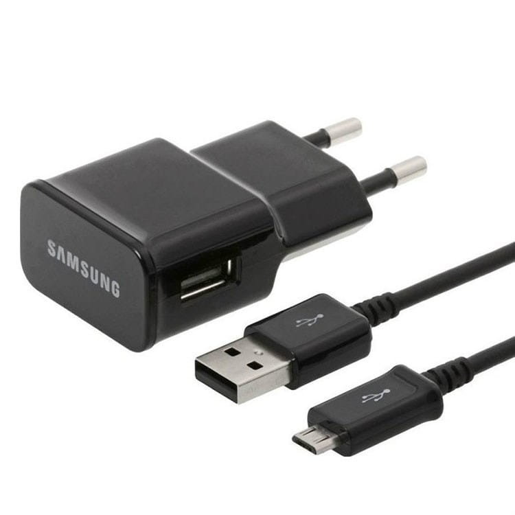 Ładowarka sieciowa Samsung 2A kabel Czarna Galaxy