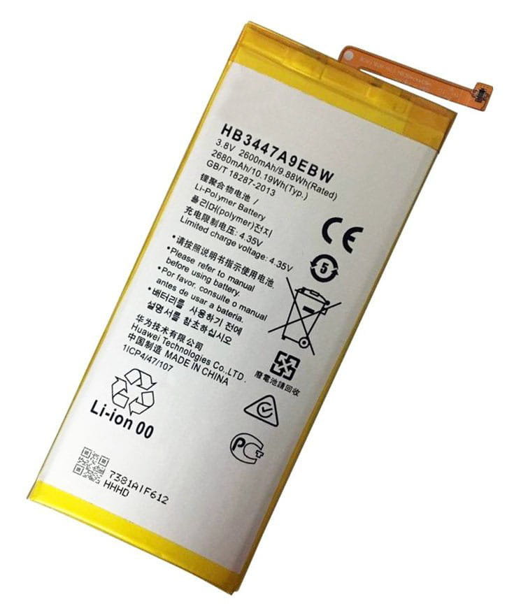 Bateria do HUAWEI Ascend P8 2600mAh HB3447A9EBW NL