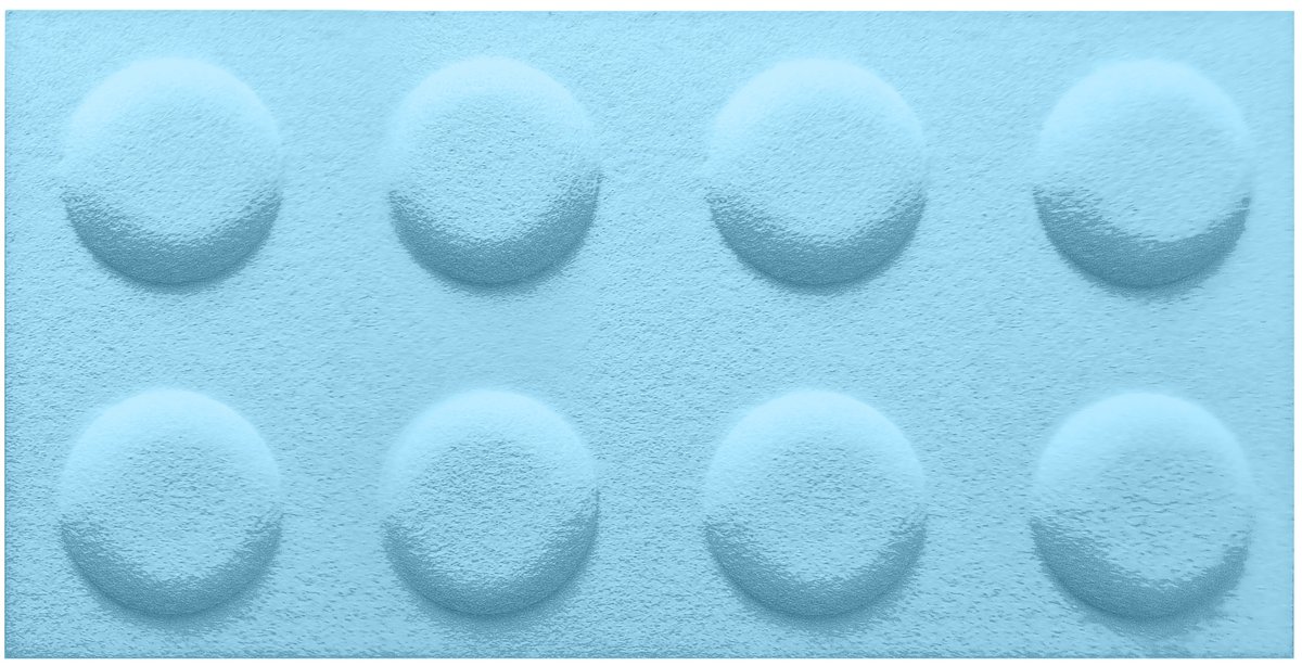 Panel tapicerowany prostokąt 60x30 cm N&N 03 Stelle