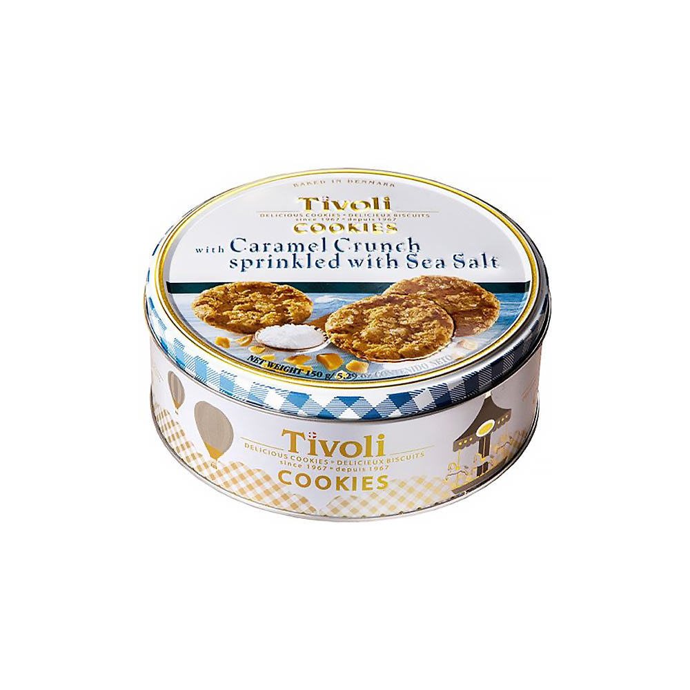 Tivoli Ciasteczka z kruchym karmelem i solą morską 150 g