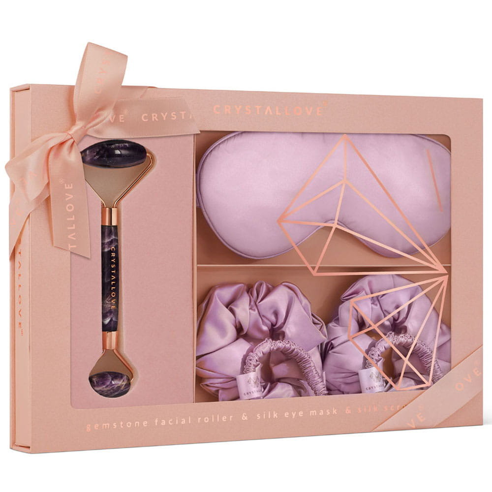 Crystallove Crystallove Masażery do twarzy Amethyst Home SPA Set