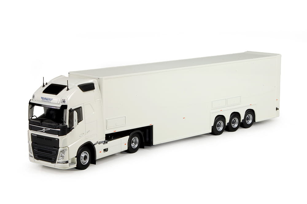 Volvo FH z naczepą Burgers 1/50 Tekno