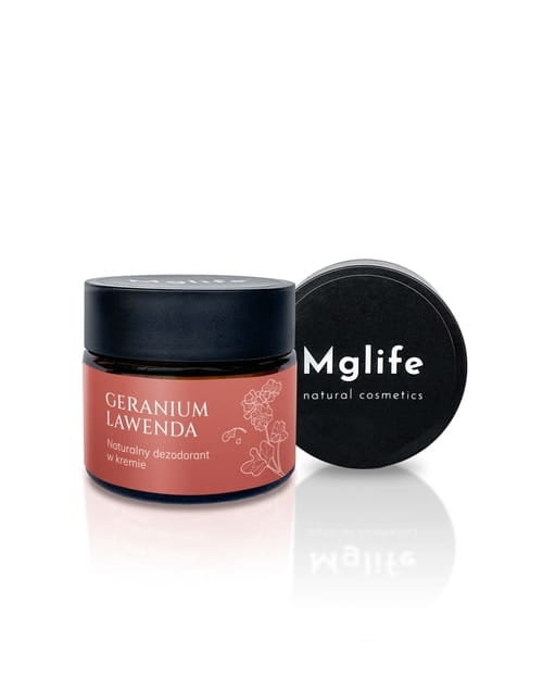 Mglife Naturalny dezodorant w kremie Geranium Lawenda 50 ml