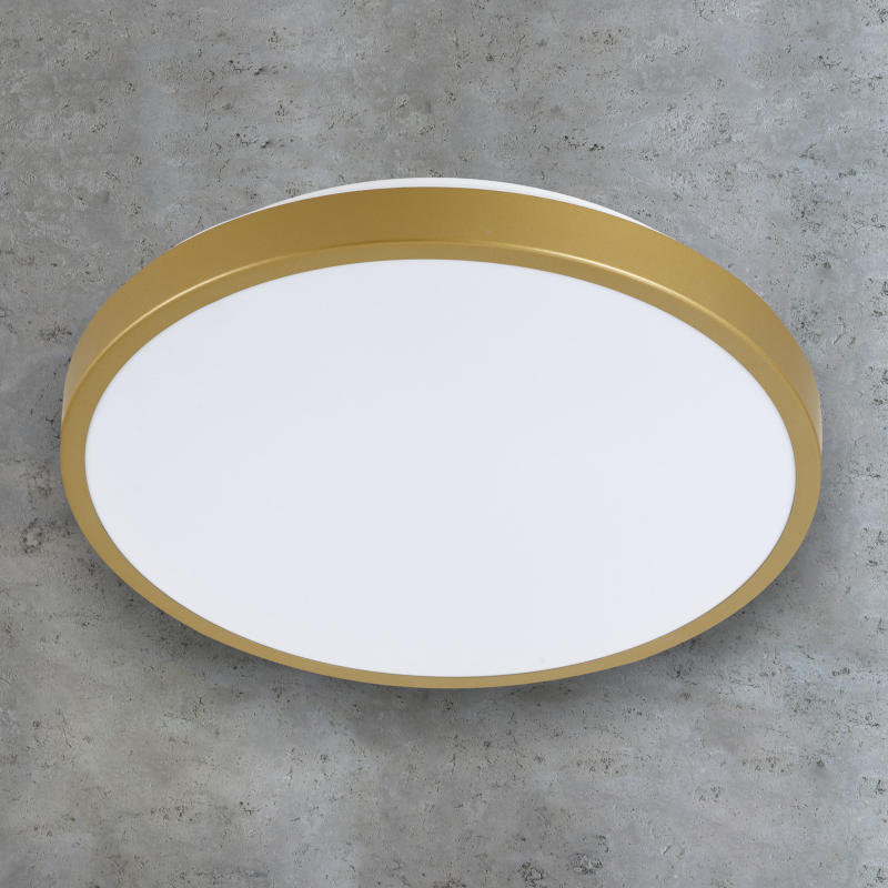 Polux Plafon Kern złoty 30 cm LED