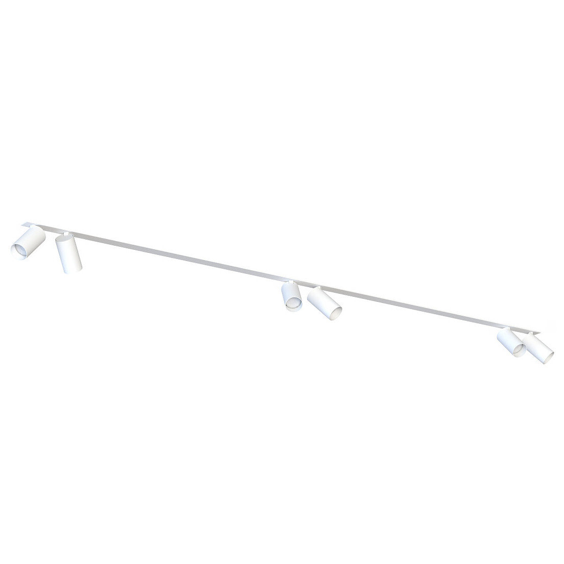 Nowodvorski Lampa 6 punktowa podtynkowa MONO SURFACE VI szer. 200cm GU10 biały 7832
