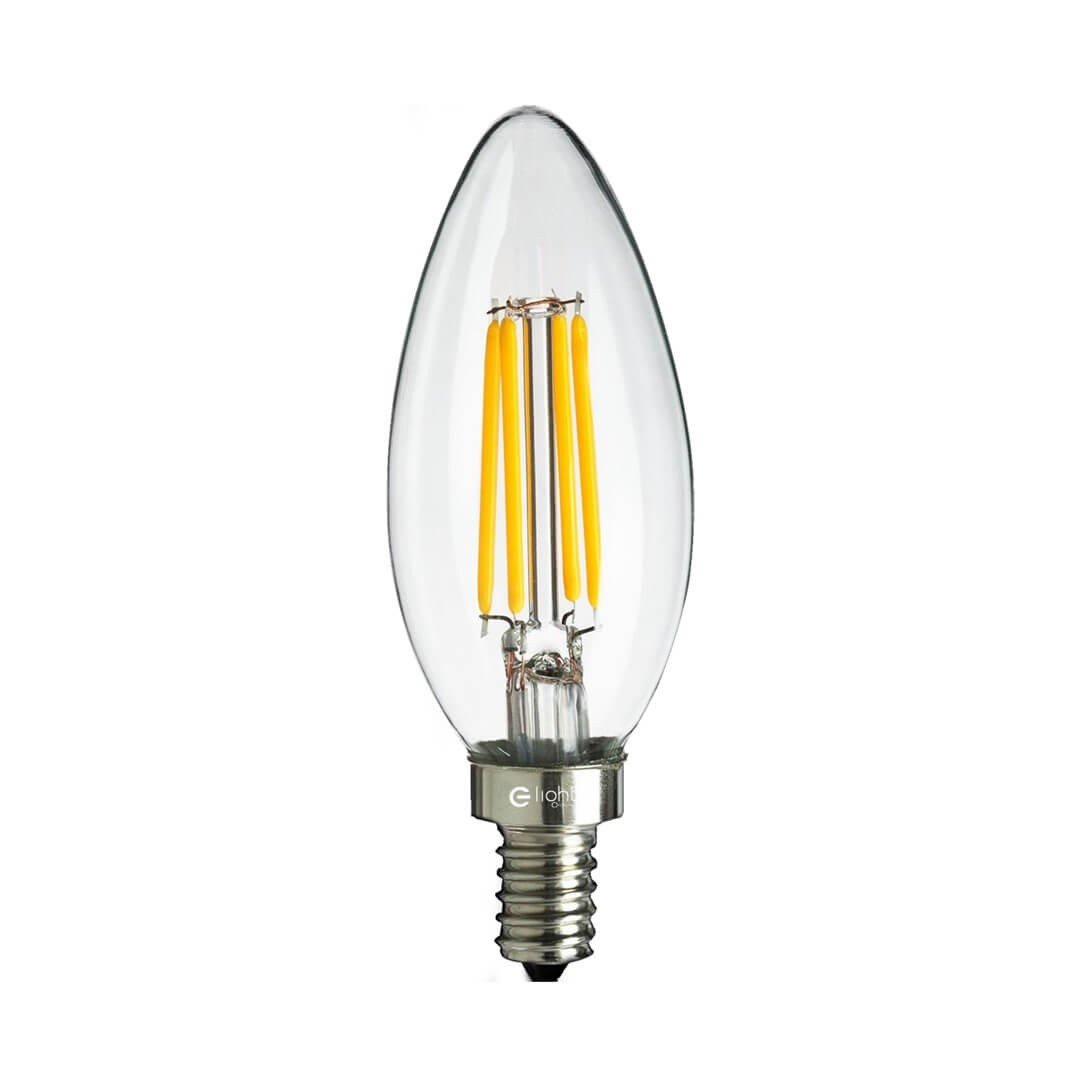 Eko-Light Żarówka Filamentowa LED 6W Świeczka E14 4000K EKZF9262