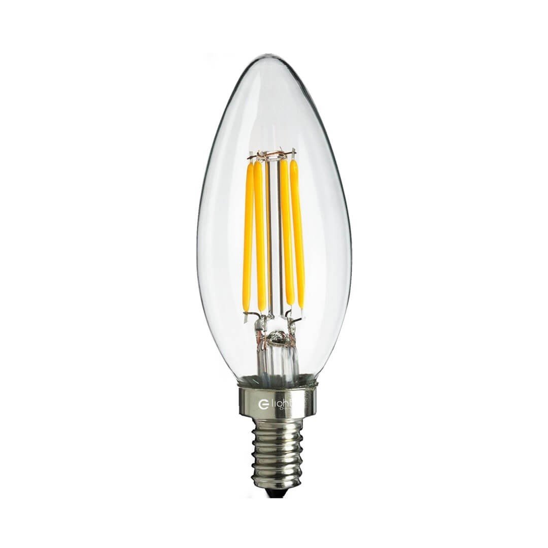 Eko-Light Żarówka Filamentowa LED 6W Świeczka E14 4000K EKZF9262