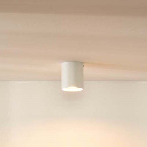 Lucide BODI plafon Round GU10 excl D8 H9.5cm Biały 09100/01/31