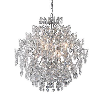 Lampa wisząca Sofiero 5 x 40 W E14 chrom 106544
