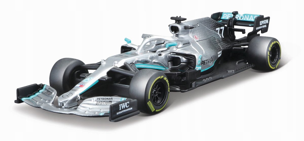 Bolid F1 MERCEDES AMG W10 Bottas 1:43 Bburago